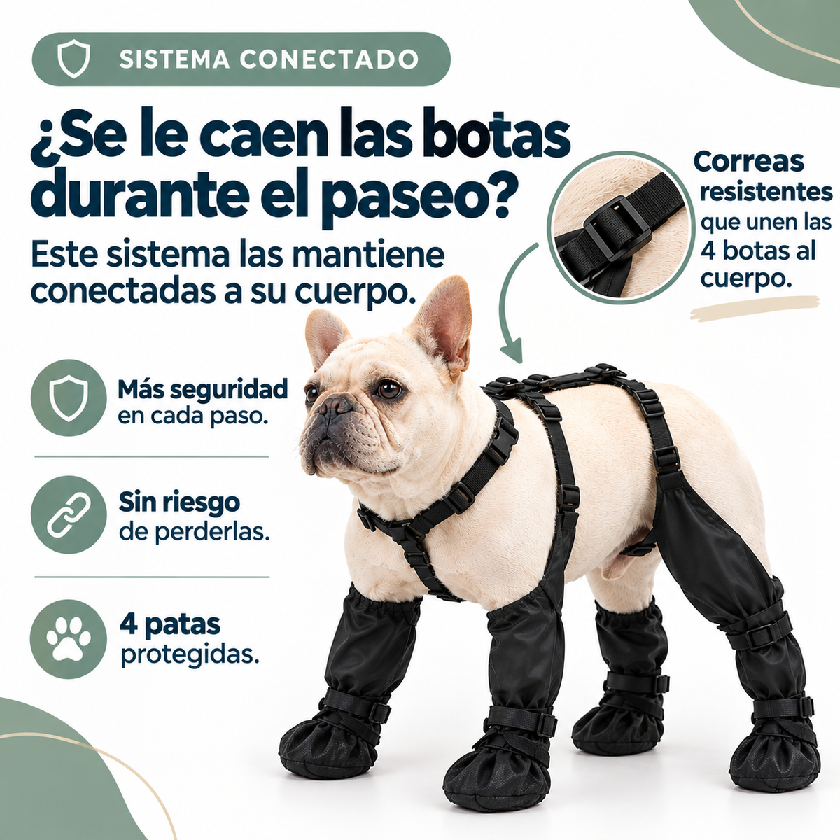 Botas para patas limpias